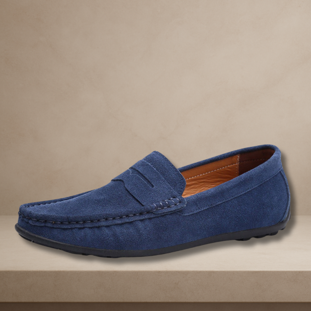 Harold | Mocassin en daim doux