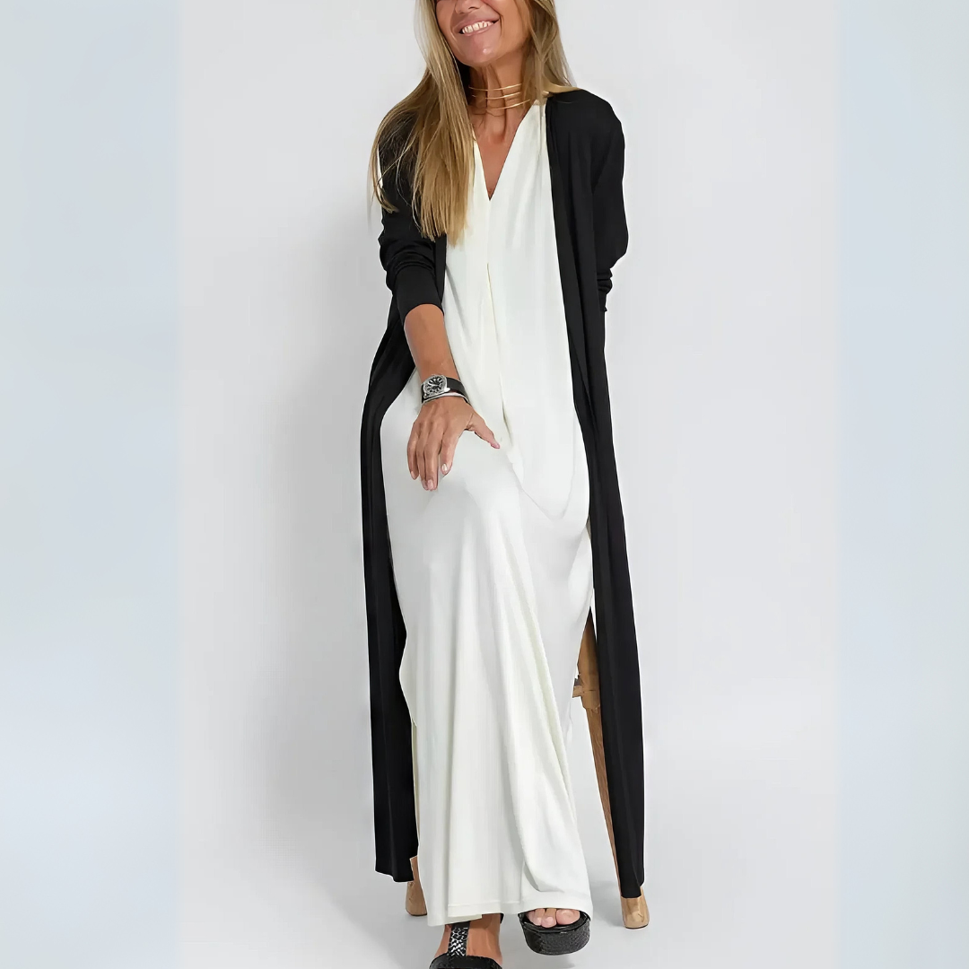 Misha | Robe longue élégante + veste assortie CADEAU GRATUIT