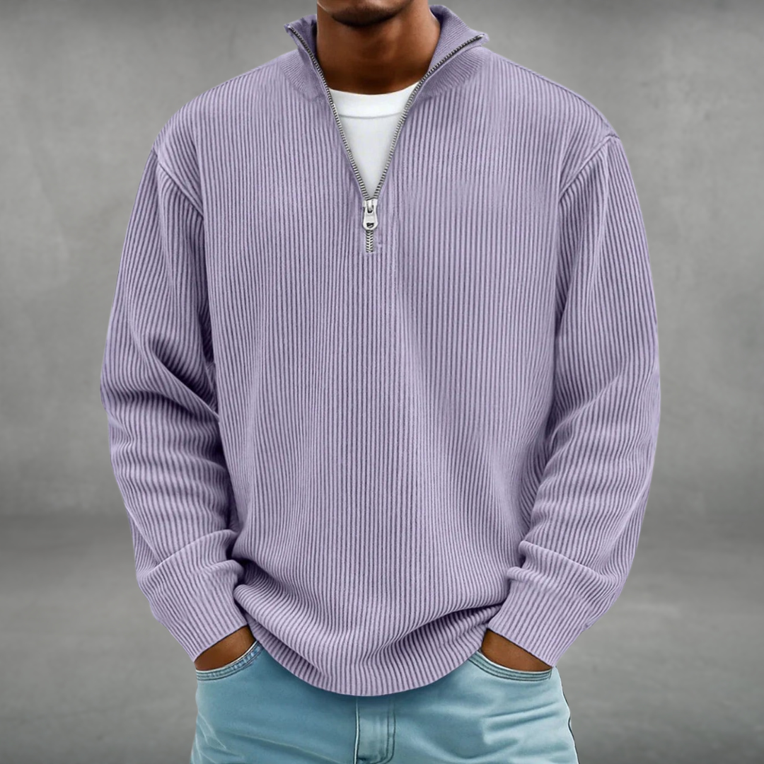 Lysandro | pull demi-zip confort premium