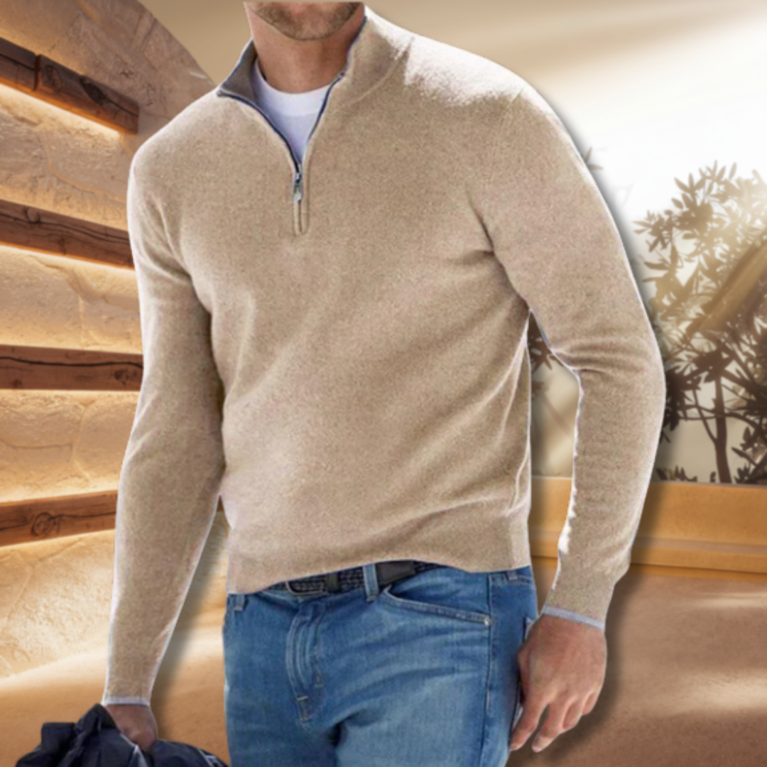 Fausto | Sweat-shirt à fermeture éclair