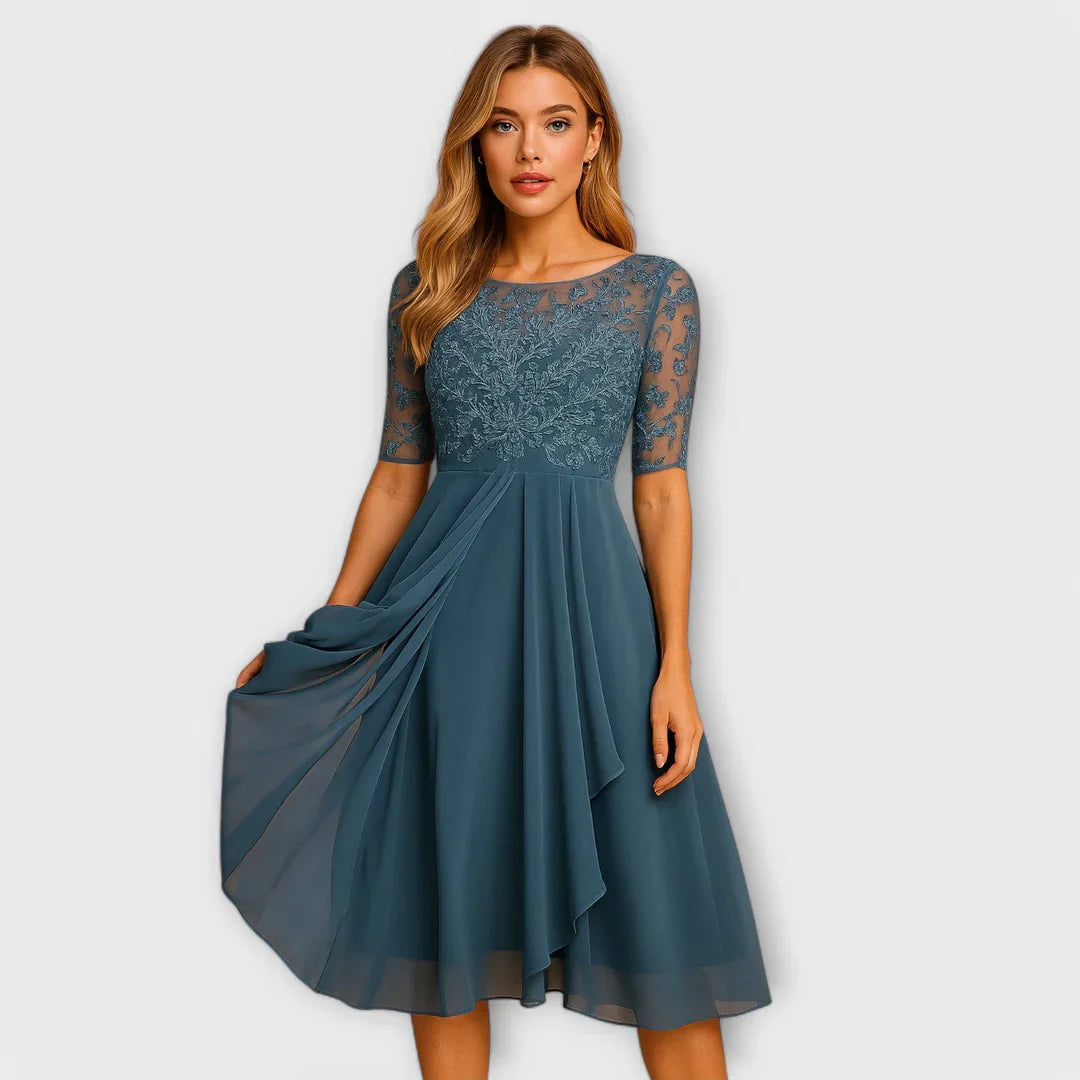 Jacinthe | Robe midi élégante