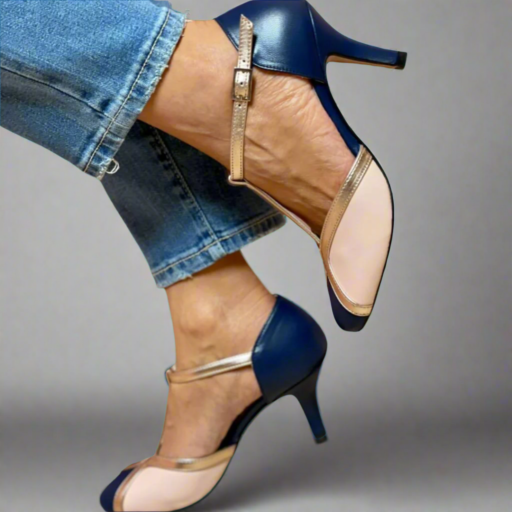 Brunhilde | Sandales Élégantes à Talon Confortable