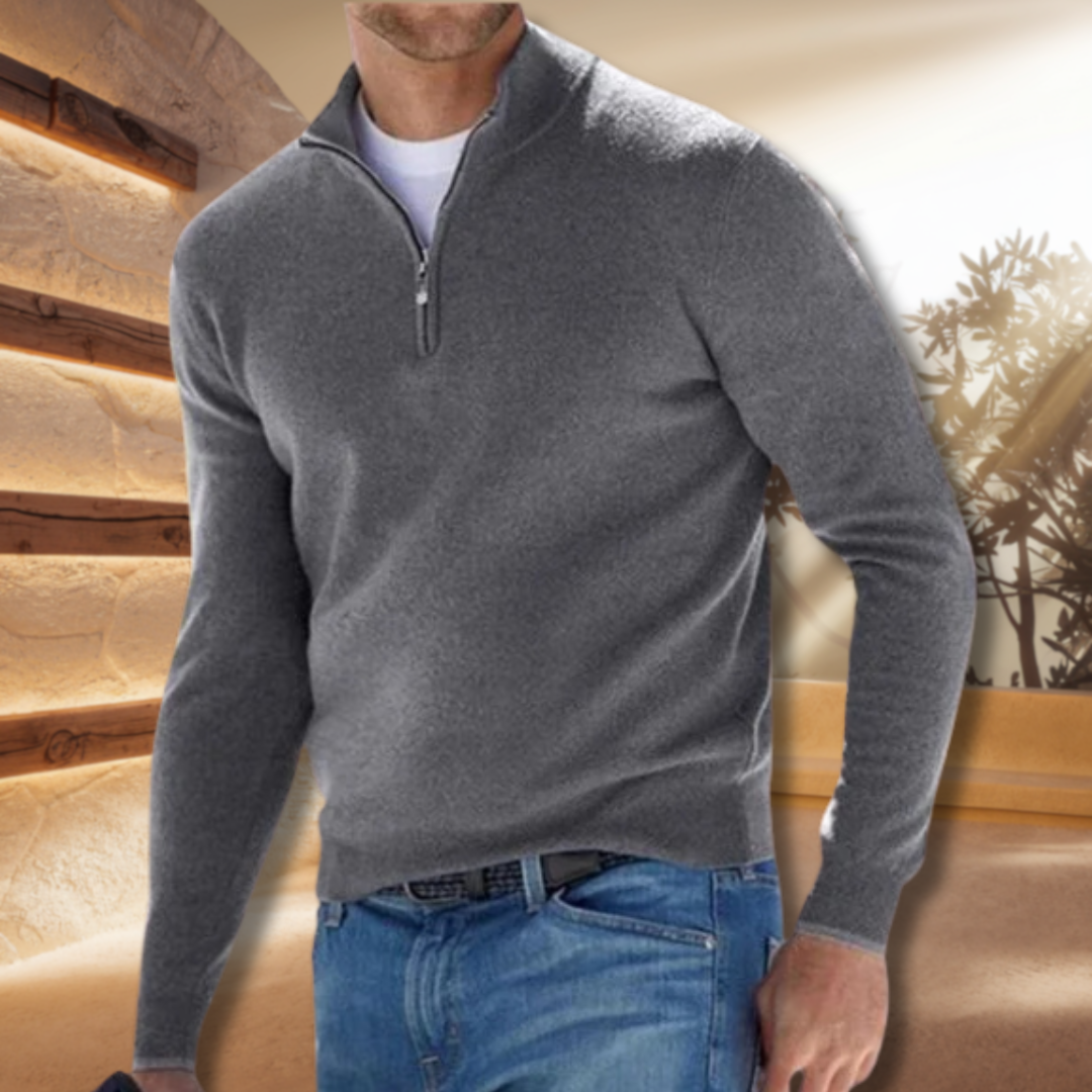 Fausto | Sweat-shirt à fermeture éclair