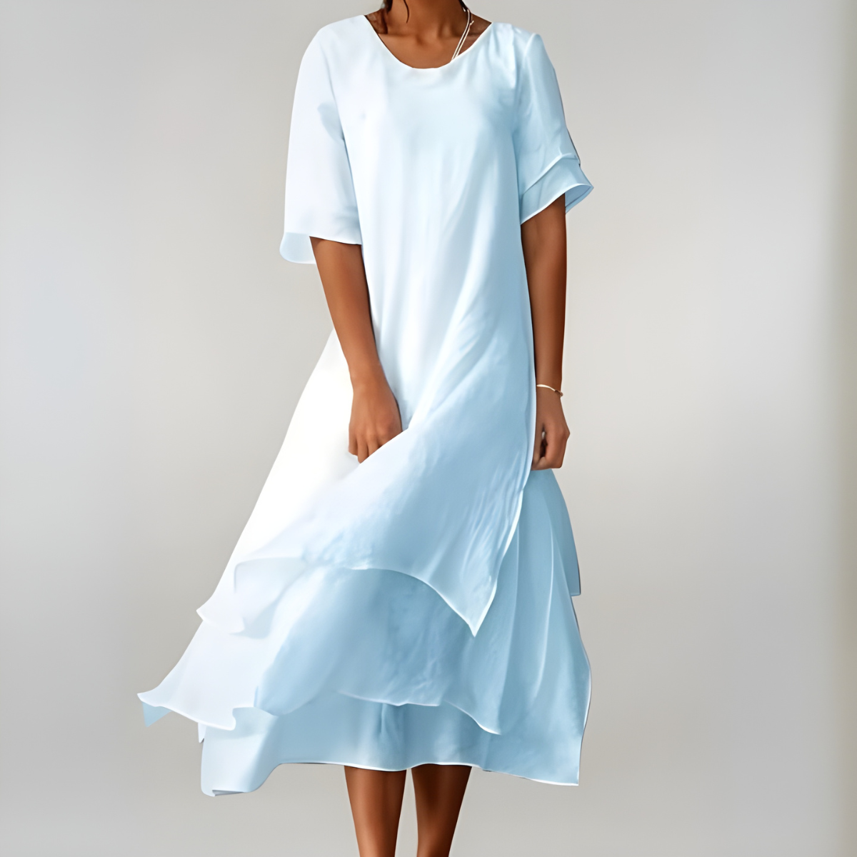 Palmina | Robe longue en coton