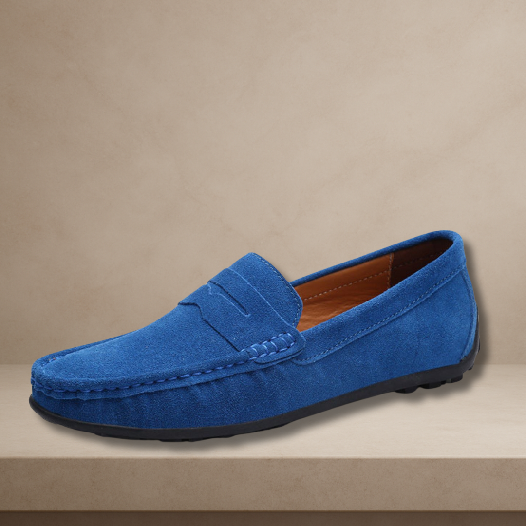 Harold | Mocassin en daim doux