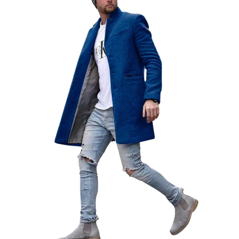 Enrique | Manteau long classique en laine