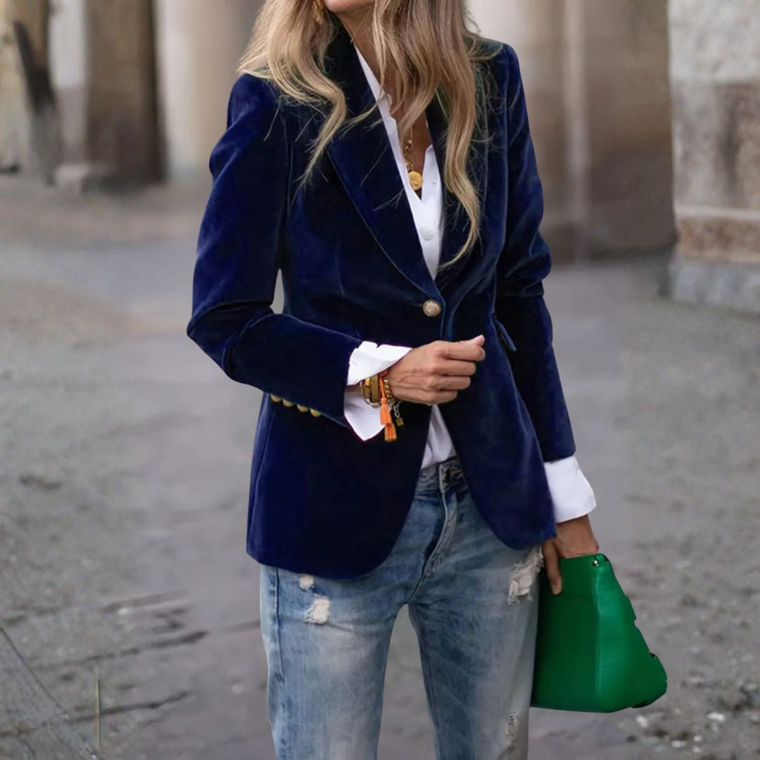 Marcelline | Blazer Élégance Structurée