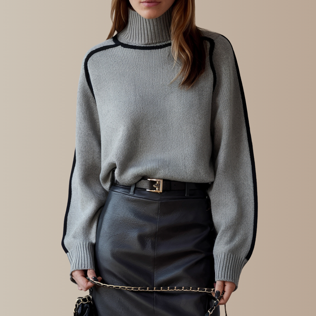 Leni | Pullover à col roulé