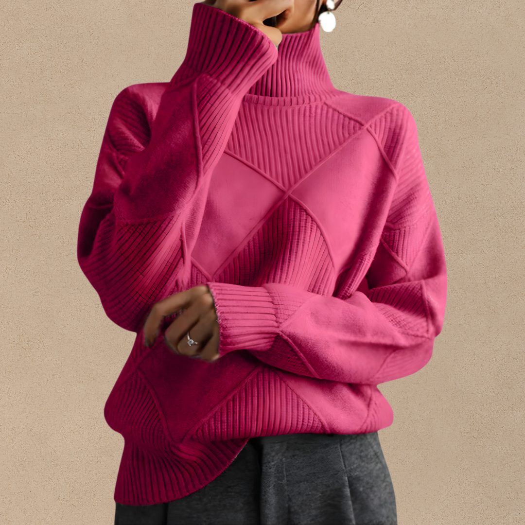 Maelis | Pull structuré à l’élégance chaleureuse