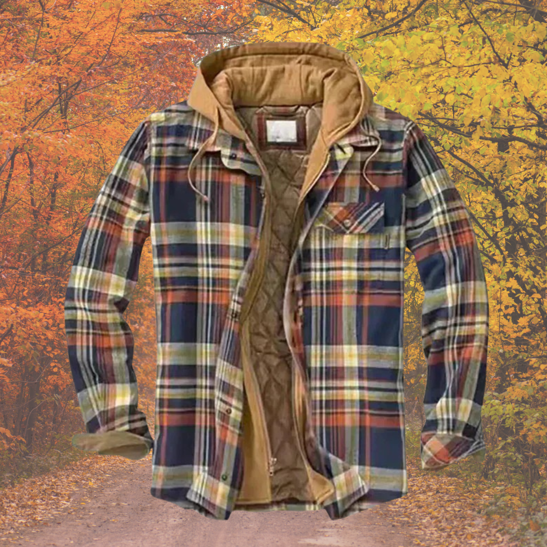 Yves | Veste patchwork à carreaux