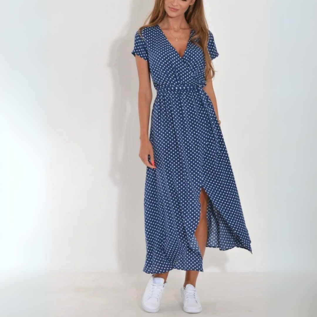 Anica | Robe élégante à décolleté en V