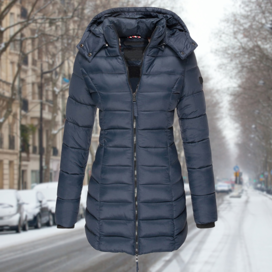 Éloria | Manteau Matelassé Élégance Hivernale