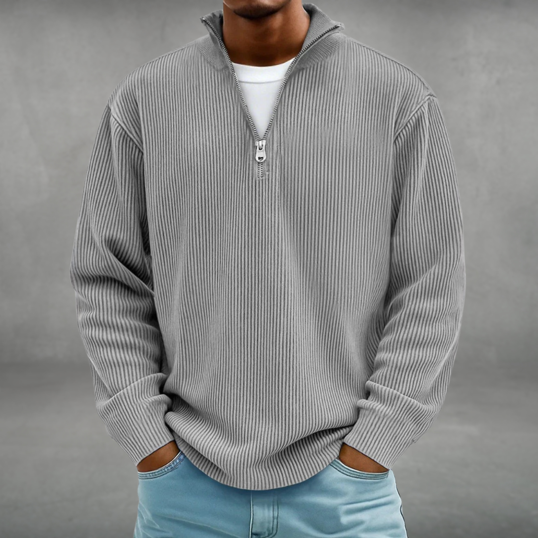 Lysandro | pull demi-zip confort premium