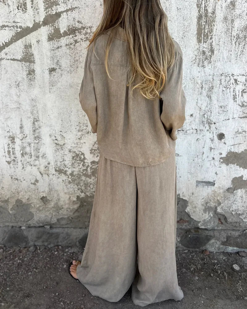 Atlas | Ensemble fluide en deux pièces au style naturel