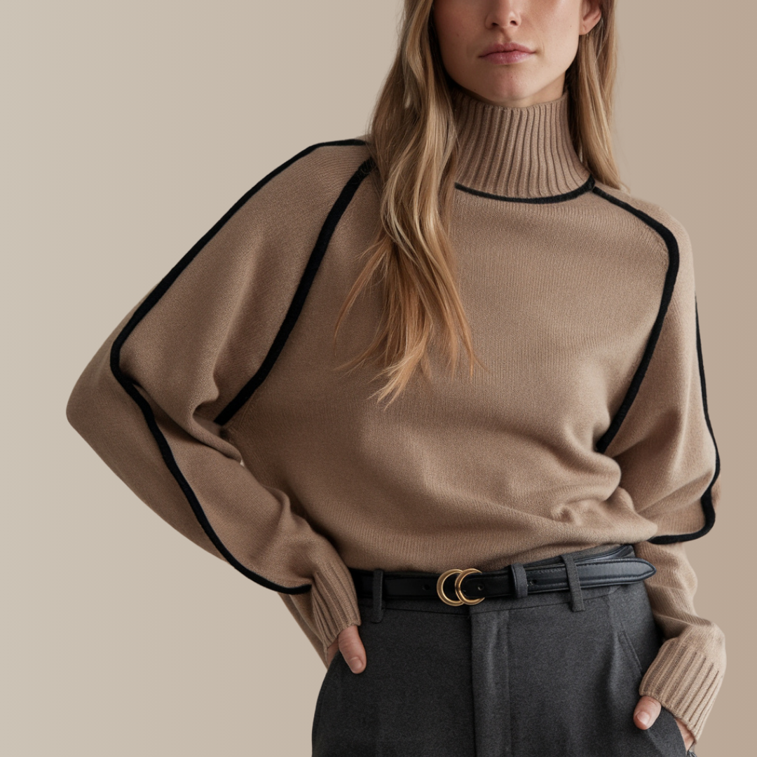 Leni | Pullover à col roulé