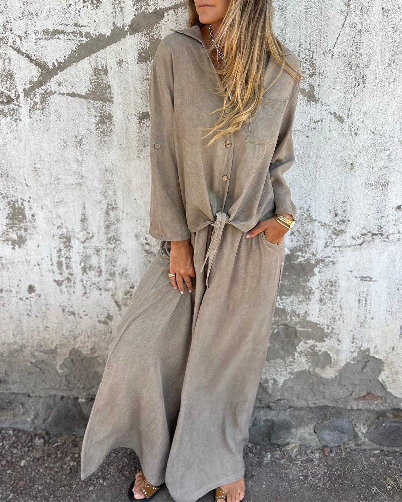 Atlas | Ensemble fluide en deux pièces au style naturel