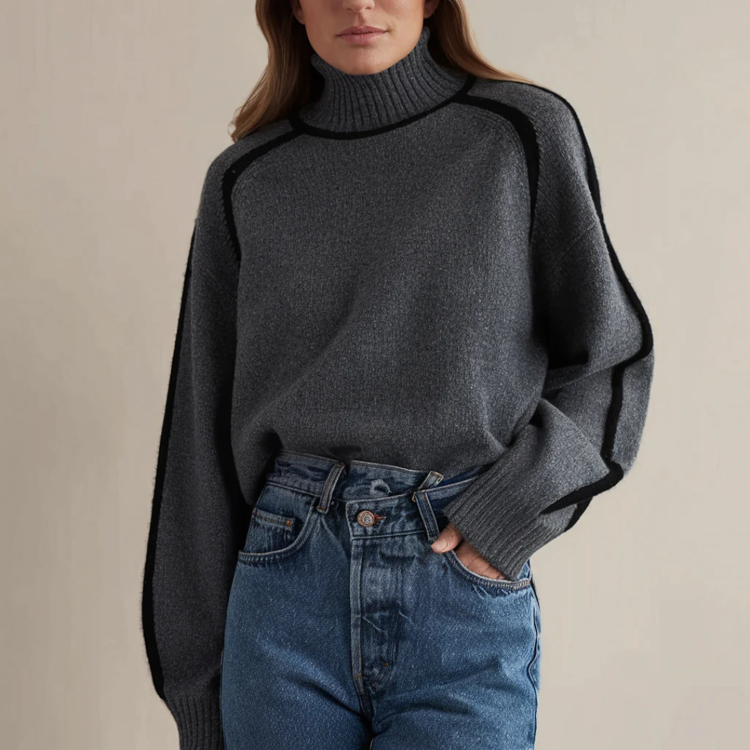 Leni | Pullover à col roulé