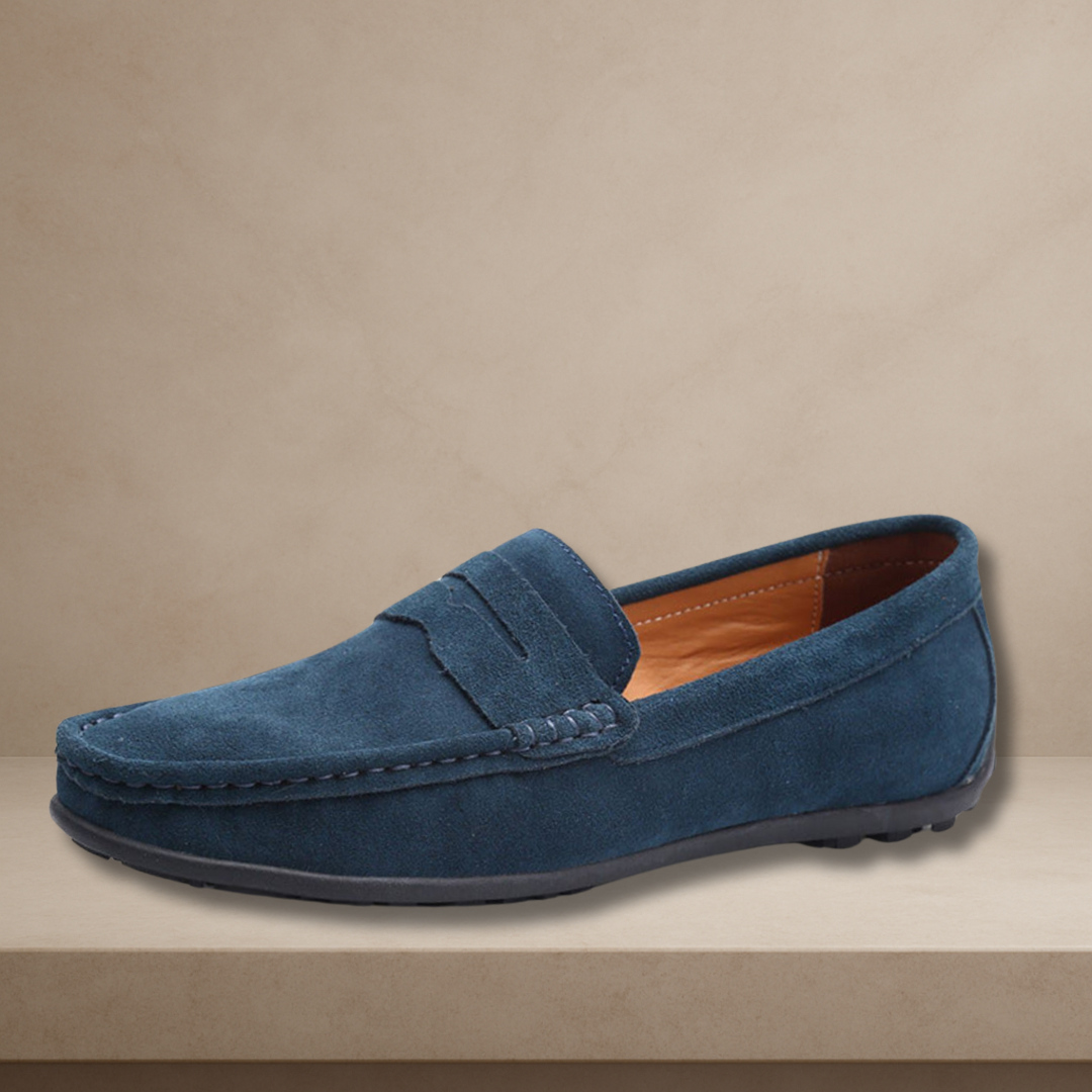 Harold | Mocassin en daim doux