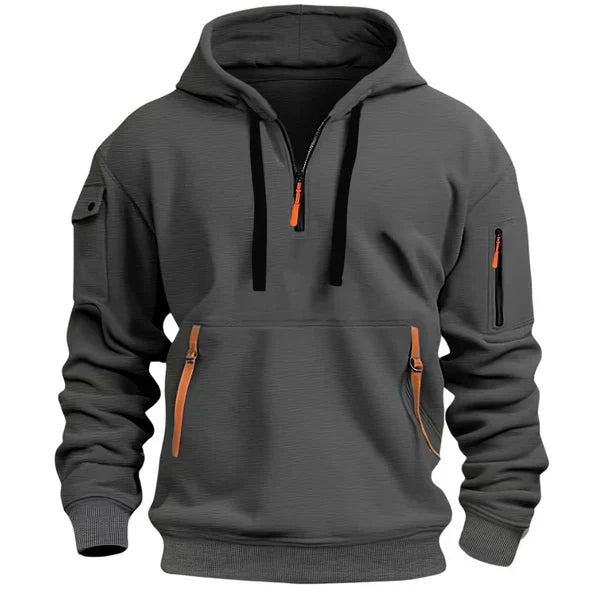 Ravento | Hoodie technique à demi-zip