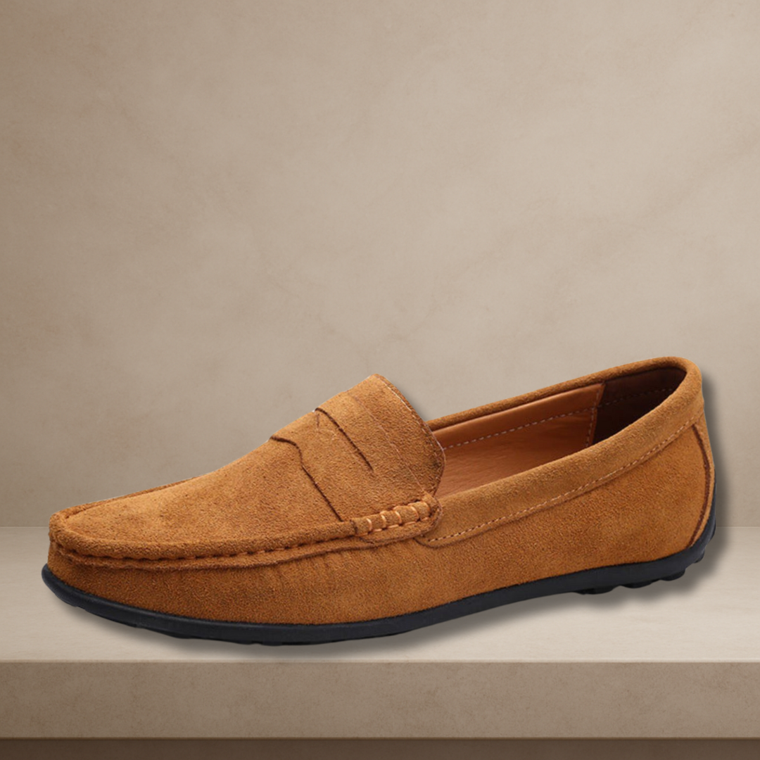 Harold | Mocassin en daim doux