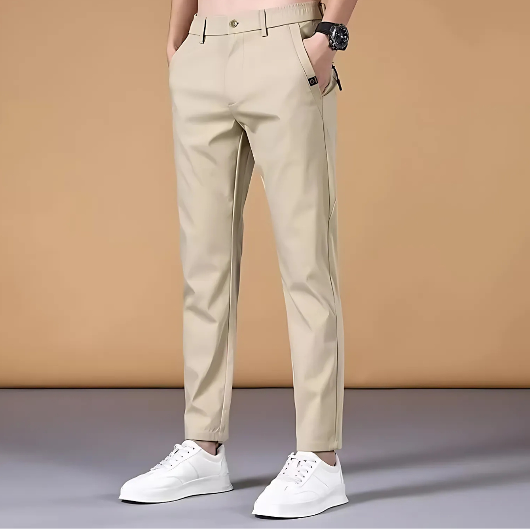 Justo | Pantalon Chino Slim Fit Élégance Flex