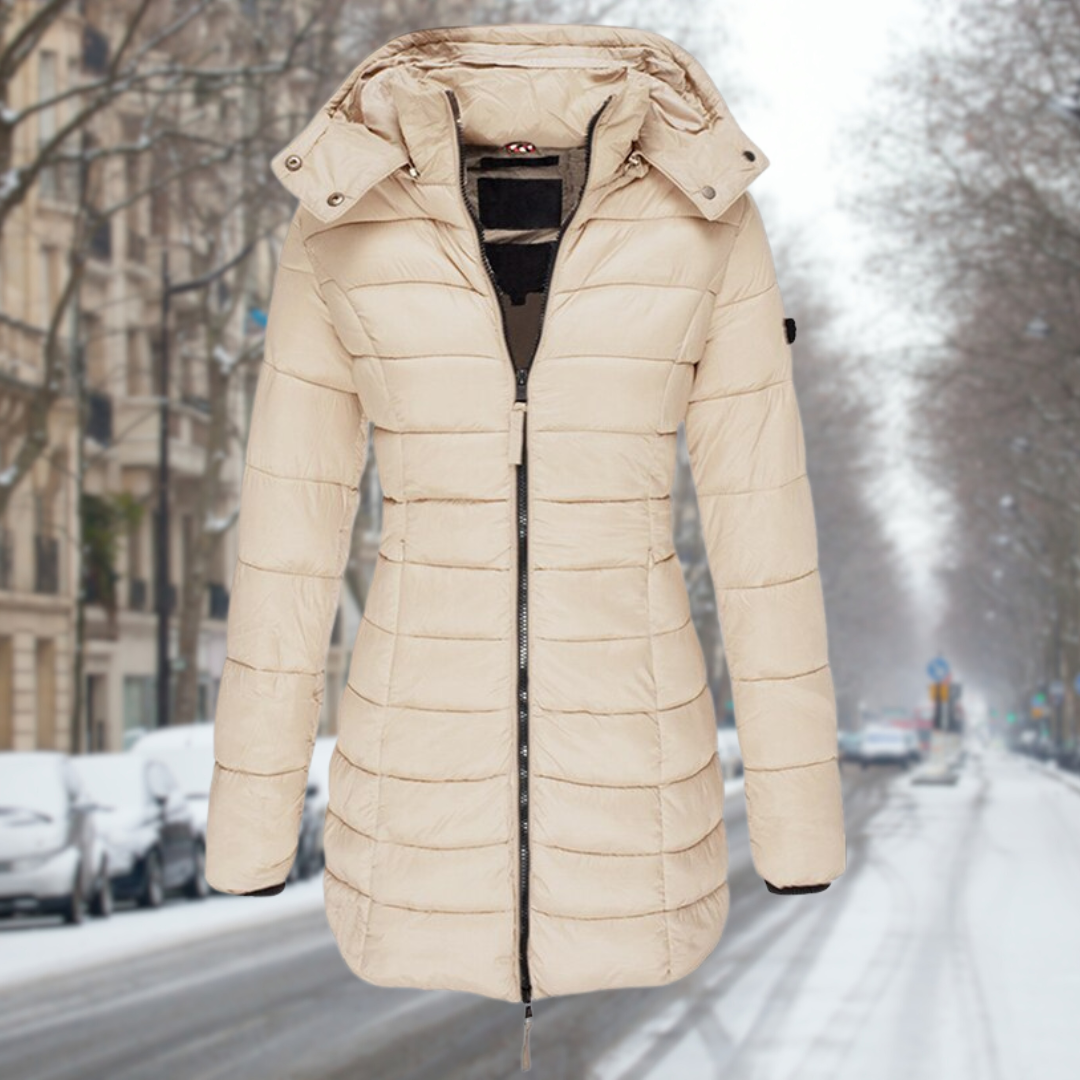 Éloria | Manteau Matelassé Élégance Hivernale