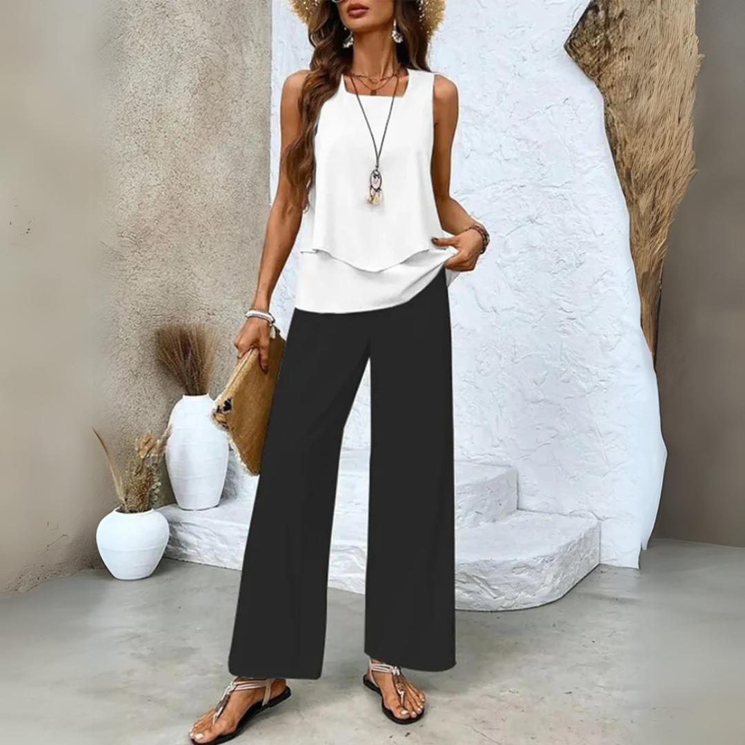 Elisa | Ensemble léger et élégant d'été