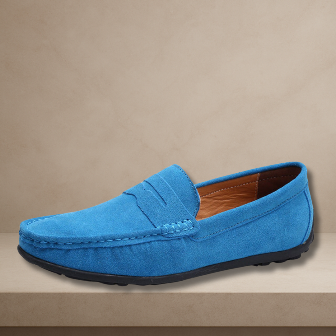 Harold | Mocassin en daim doux