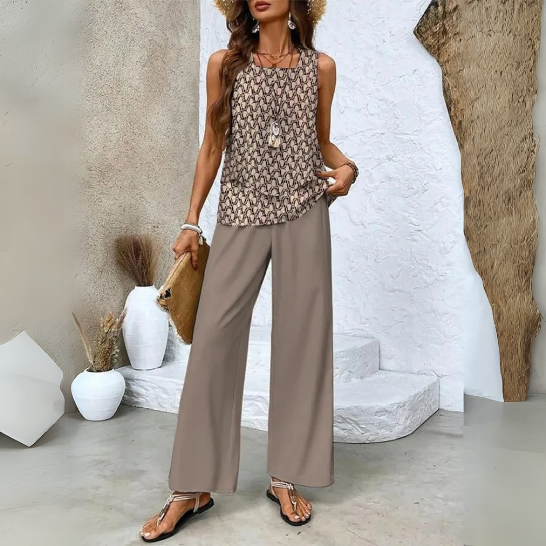 Elisa | Ensemble léger et élégant d'été