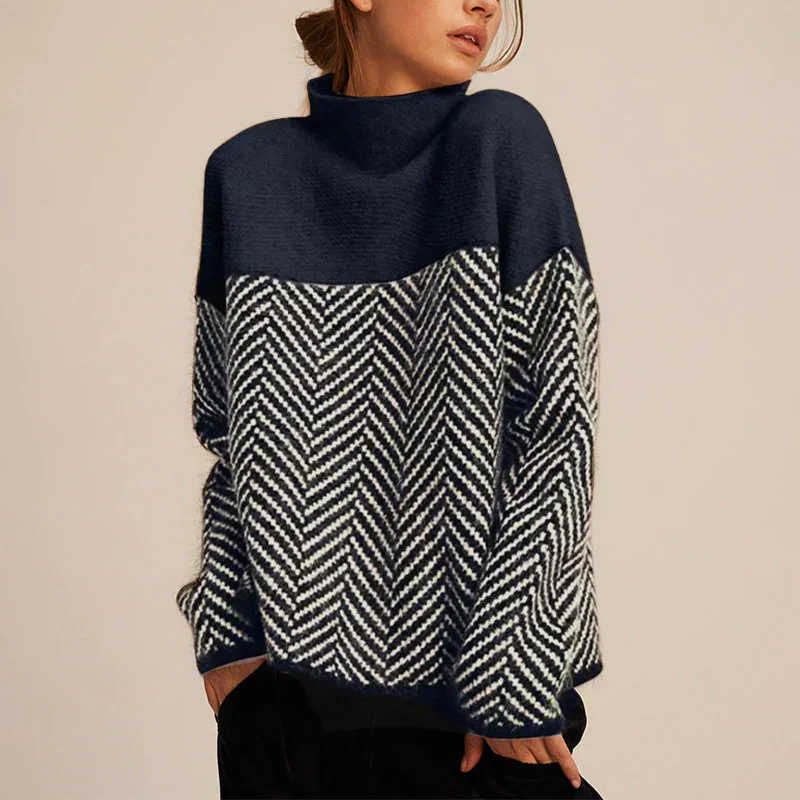 Johanna | Pull à motif en zigzag