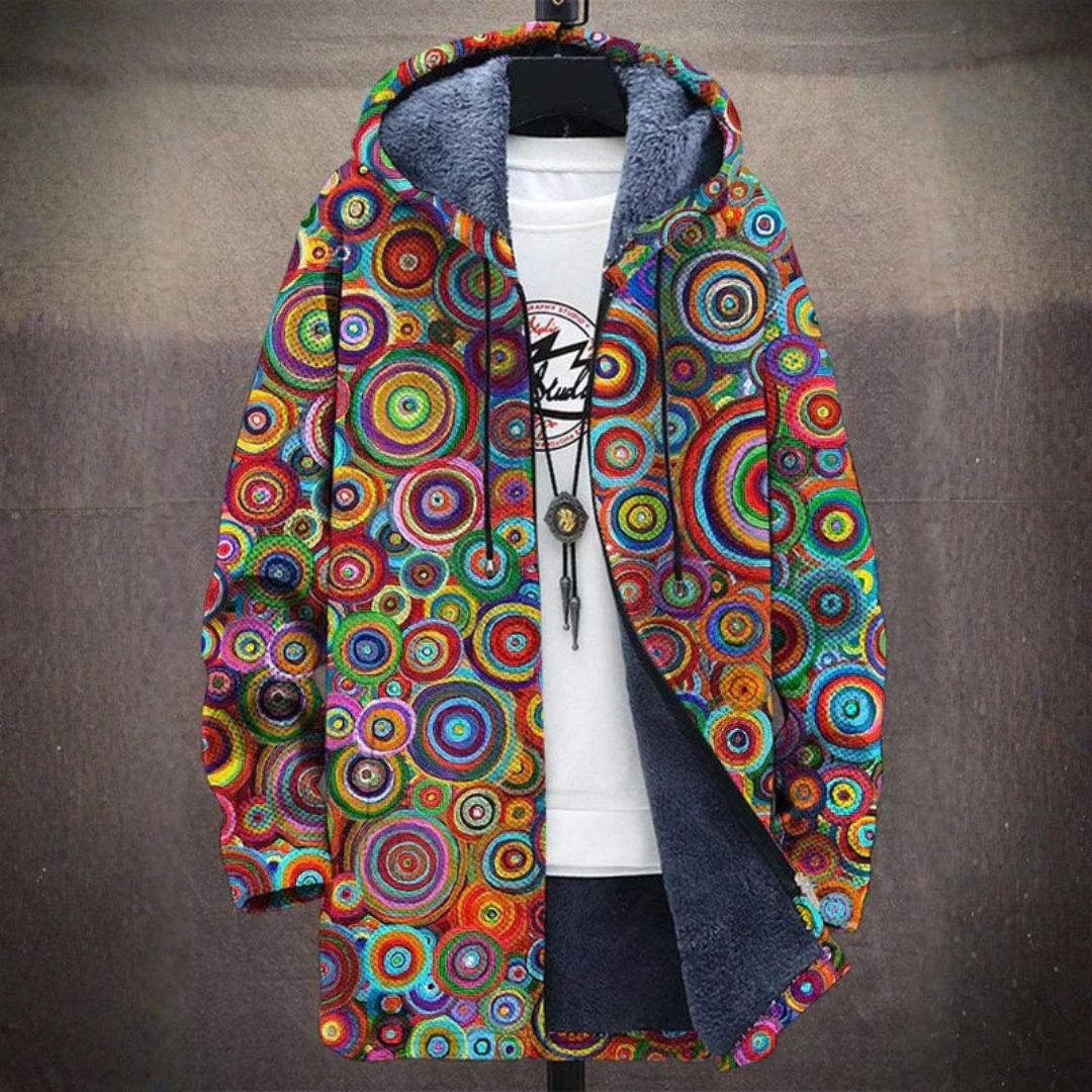 Karri | Cardigan de luxe inspiré par l'art