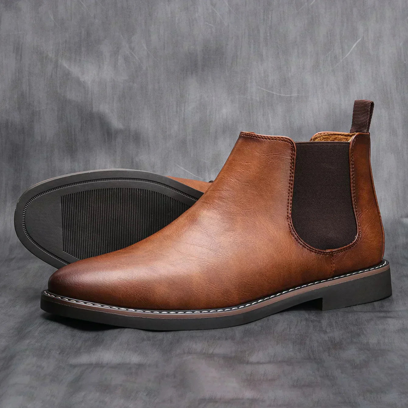 Maëlan | Bottines Chelsea élégantes pour homme
