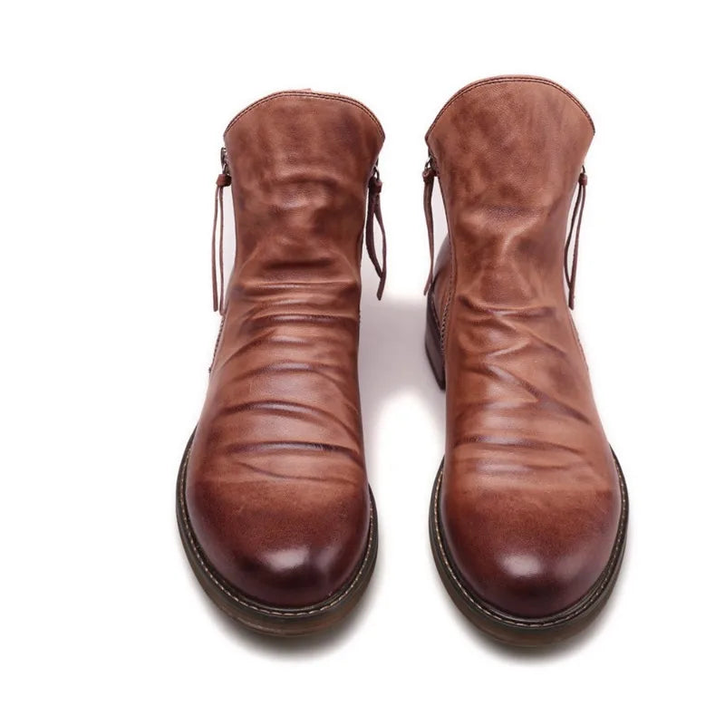 Manuel | Bottines Chelsea en cuir