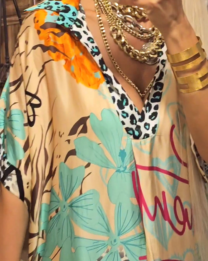 Miriam | Robe décontractée à décolleté en V