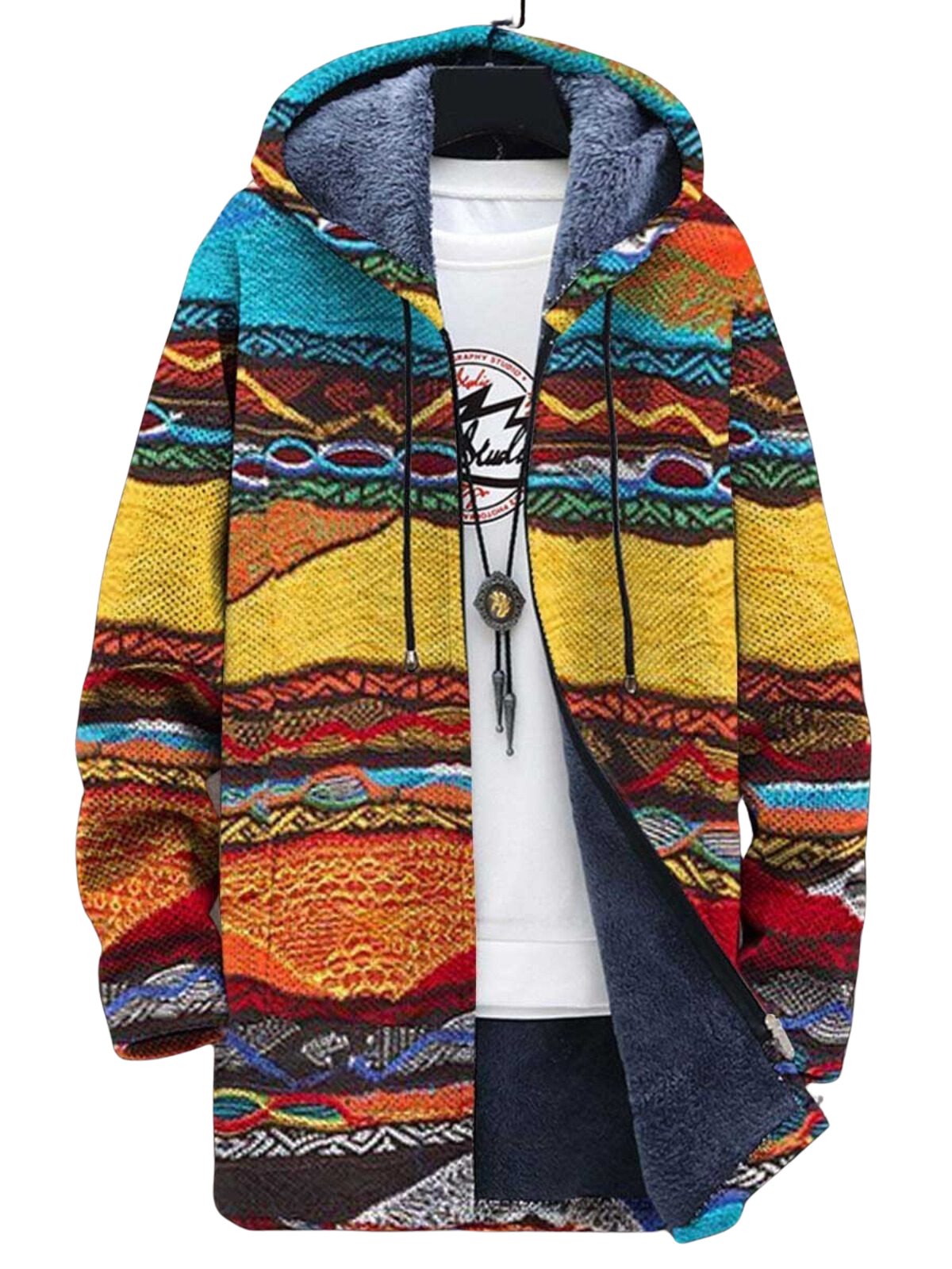 Gabriela | Veste avec impression artistique