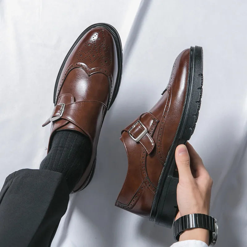 Pierre | Bottes de rangers en cuir pour homme