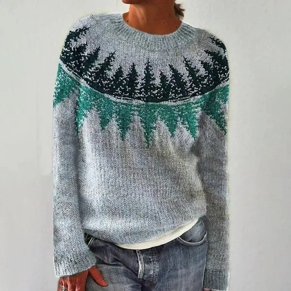 Irma | Pull en maille Ă motif unique