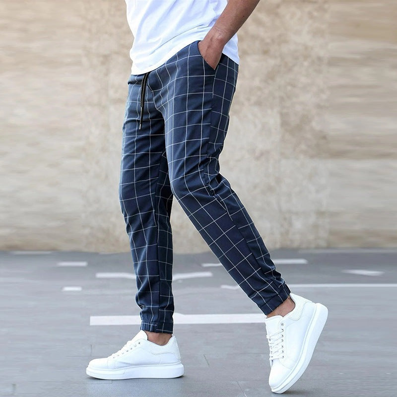 Adriel | Pantalon jogger Ă carreaux pour homme