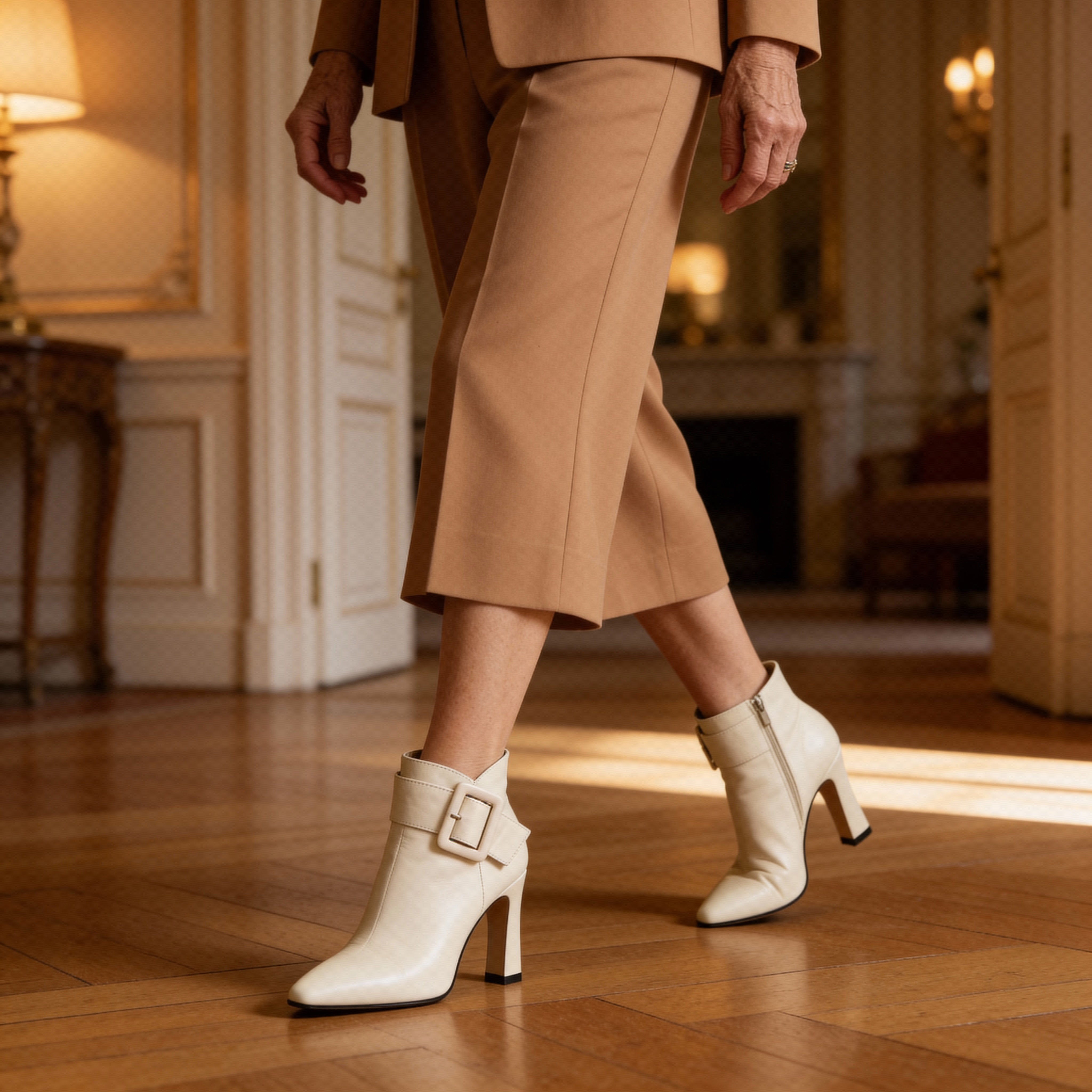 Velmira | Bottines élégantes à boucle