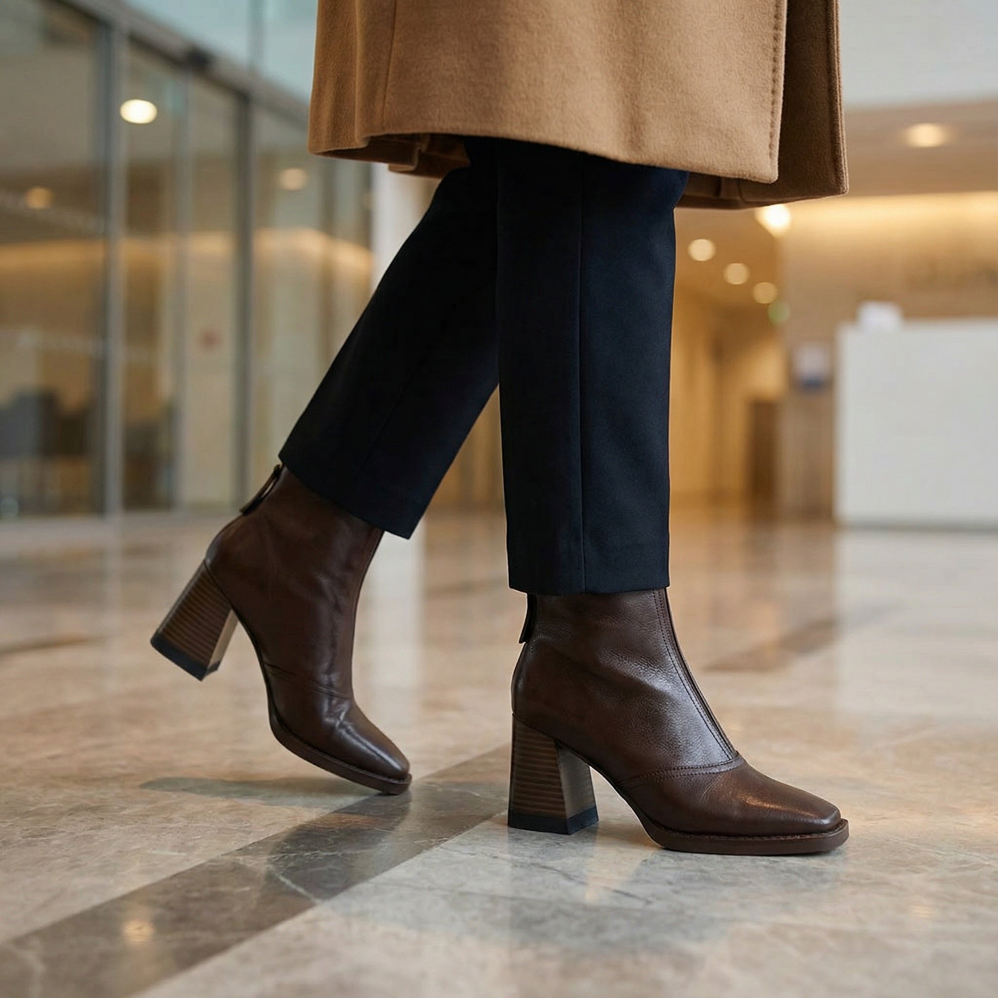 Bellavire | Bottines à Talon Élégance Intemporelle