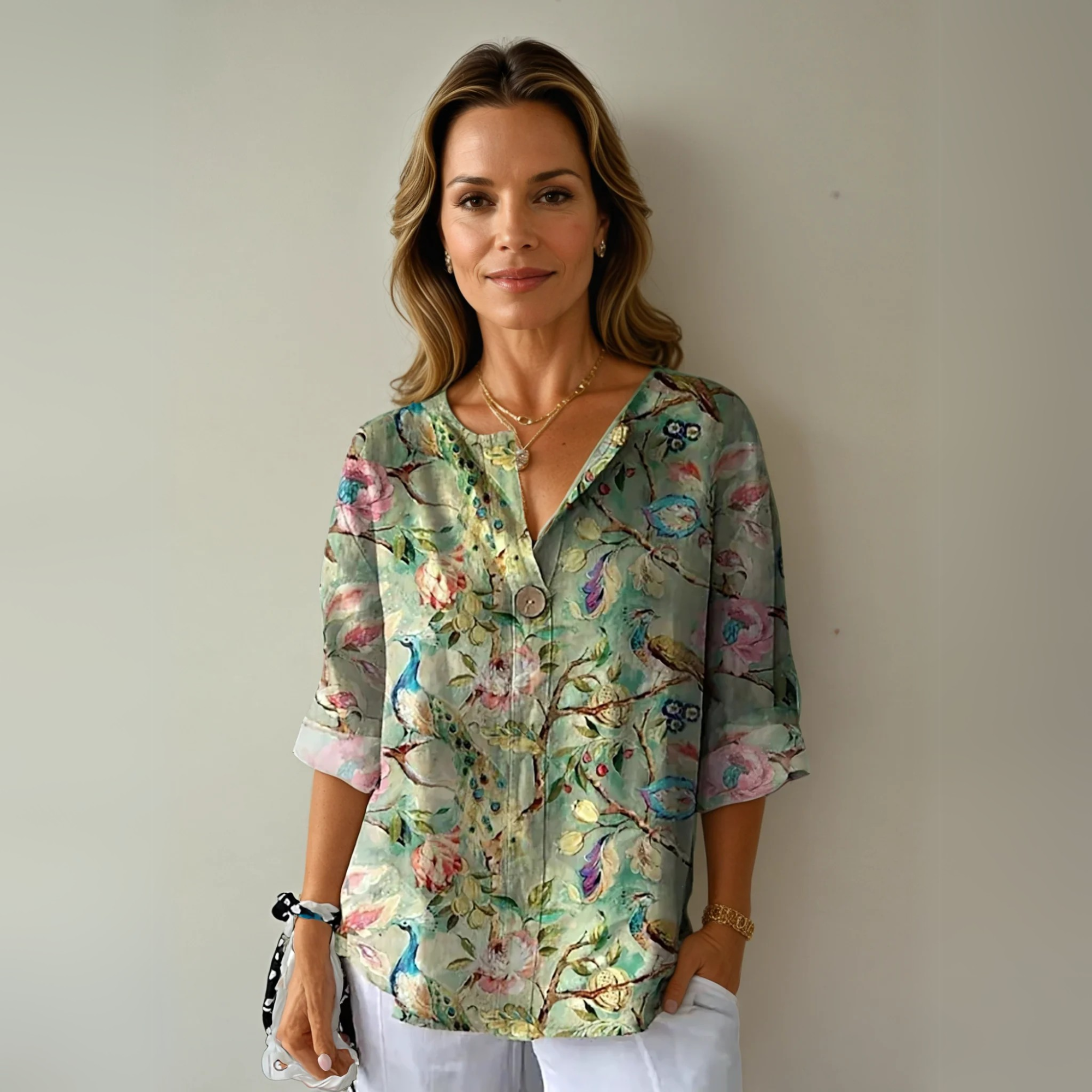 Arlene | Blouse à Imprimé Fleuri