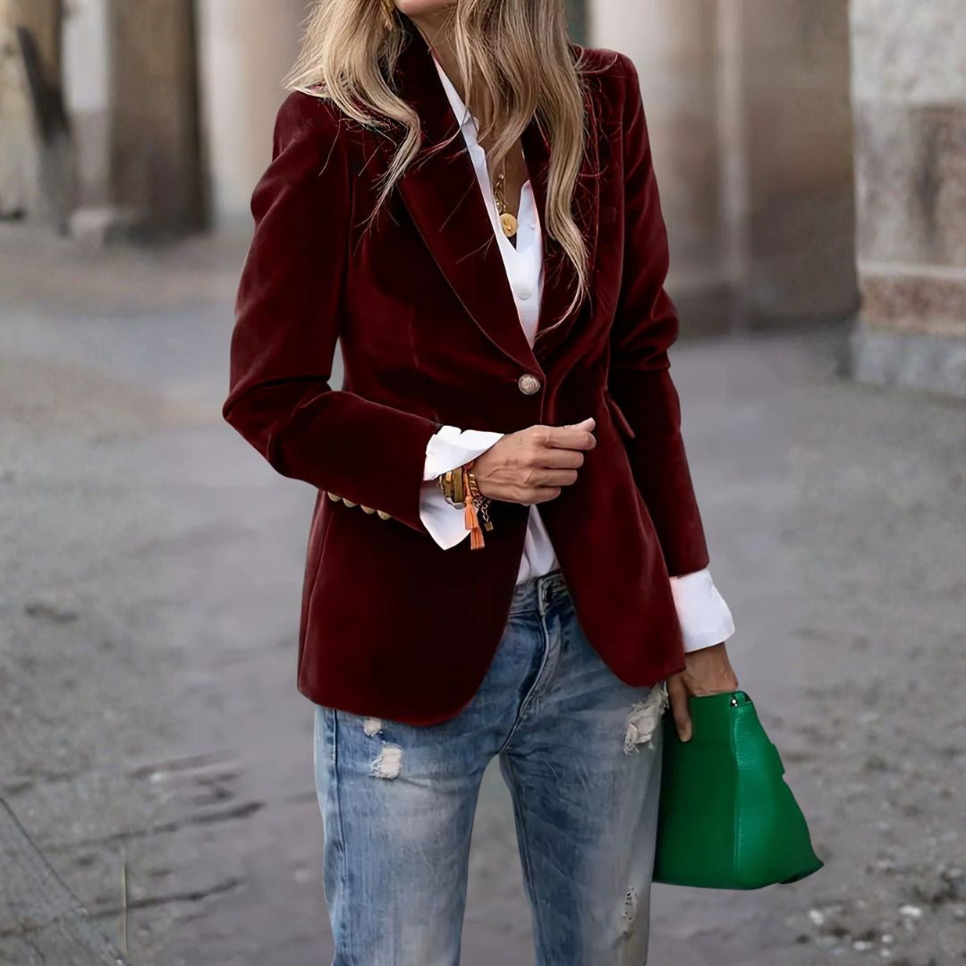 Marcelline | Blazer Élégance Structurée
