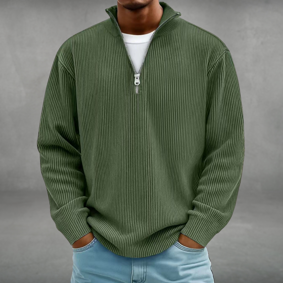 Lysandro | pull demi-zip confort premium