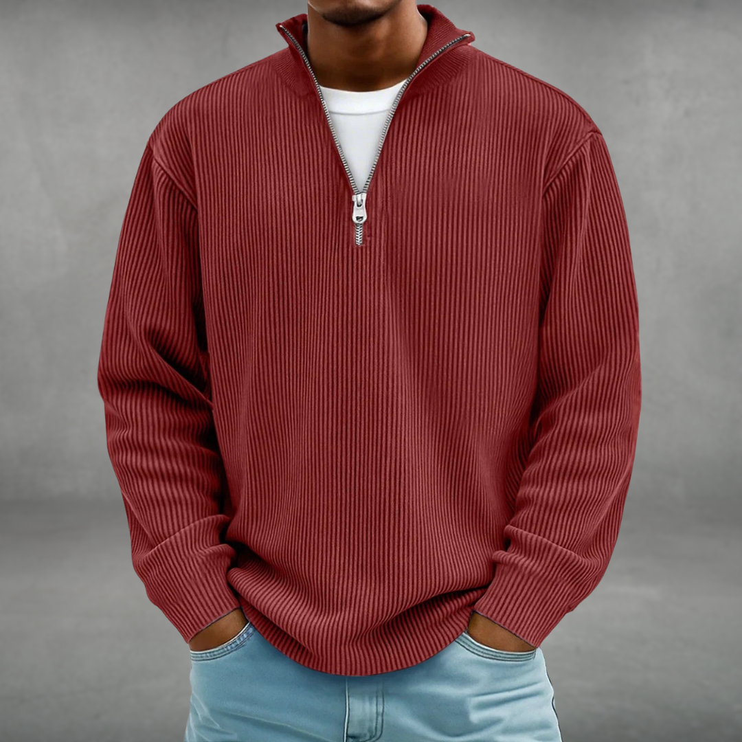 Lysandro | pull demi-zip confort premium