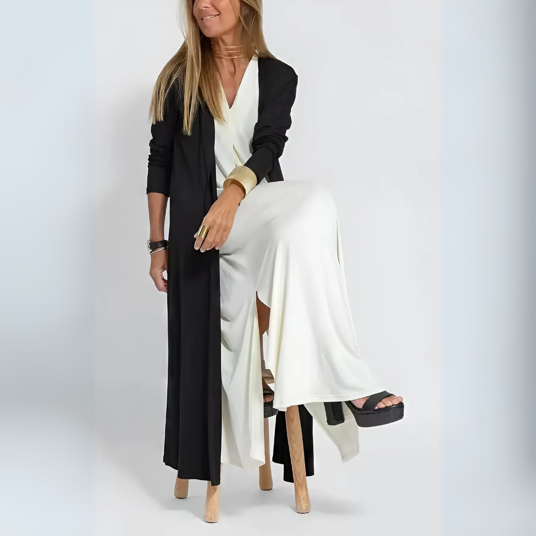 Misha | Robe longue élégante + veste assortie CADEAU GRATUIT