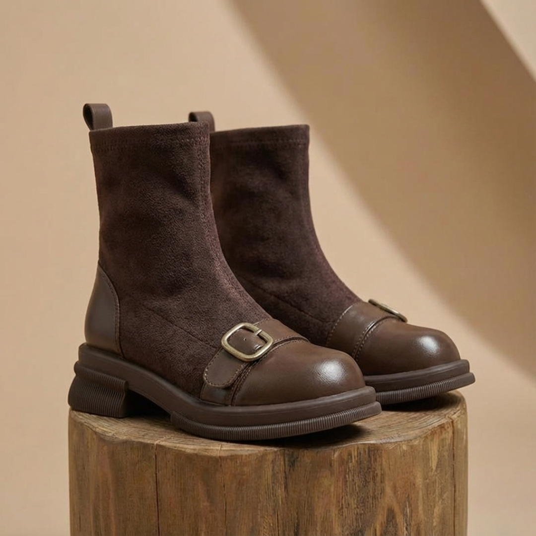 Arvénis | Bottines élégantes à boucle