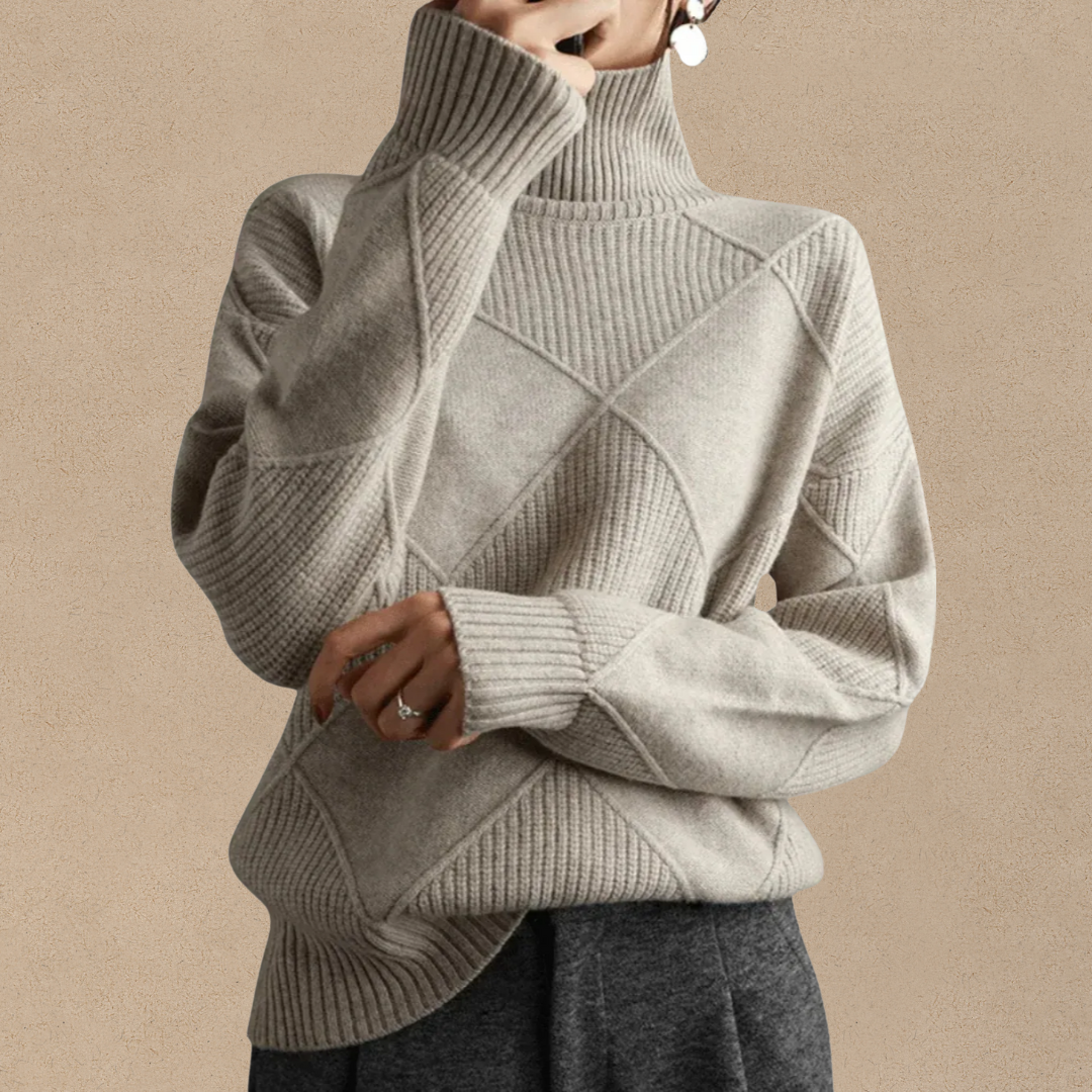 Maelis | Pull structuré à l’élégance chaleureuse