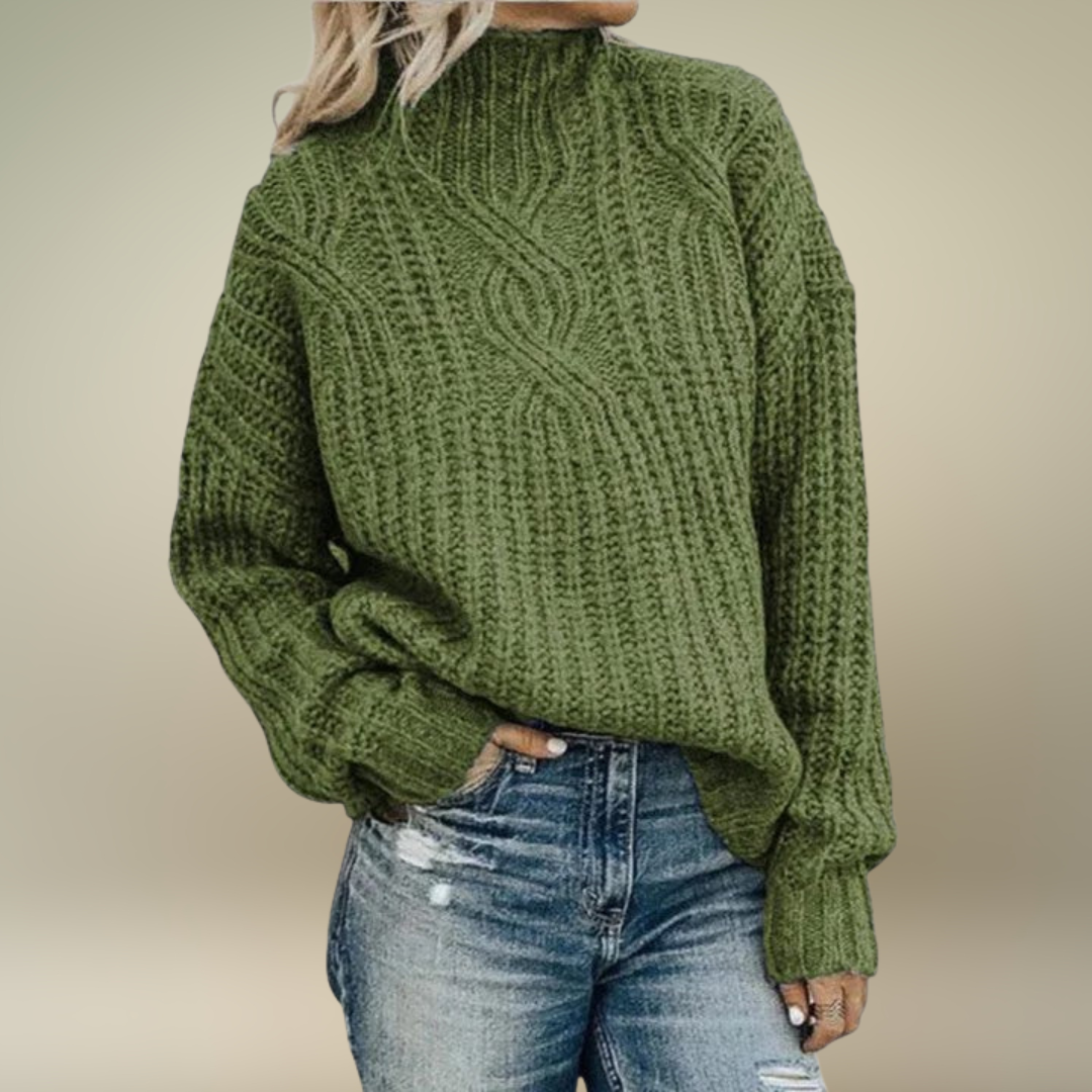 Olvéra | Pull torsadé cosy