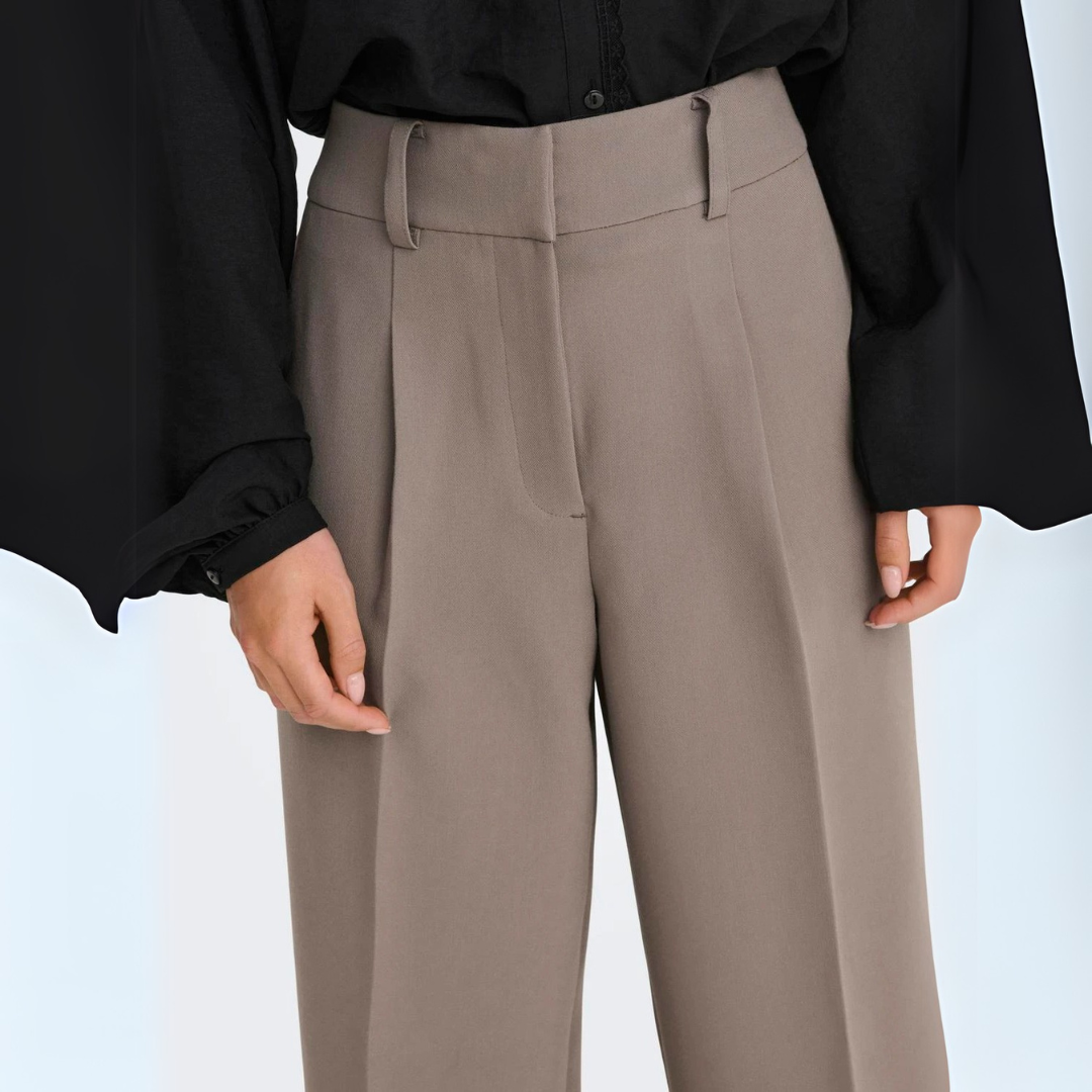 Estefanía | Pantalon élégant à jambes larges
