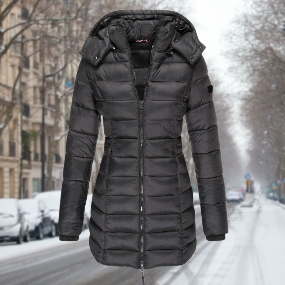 Éloria | Manteau Matelassé Élégance Hivernale
